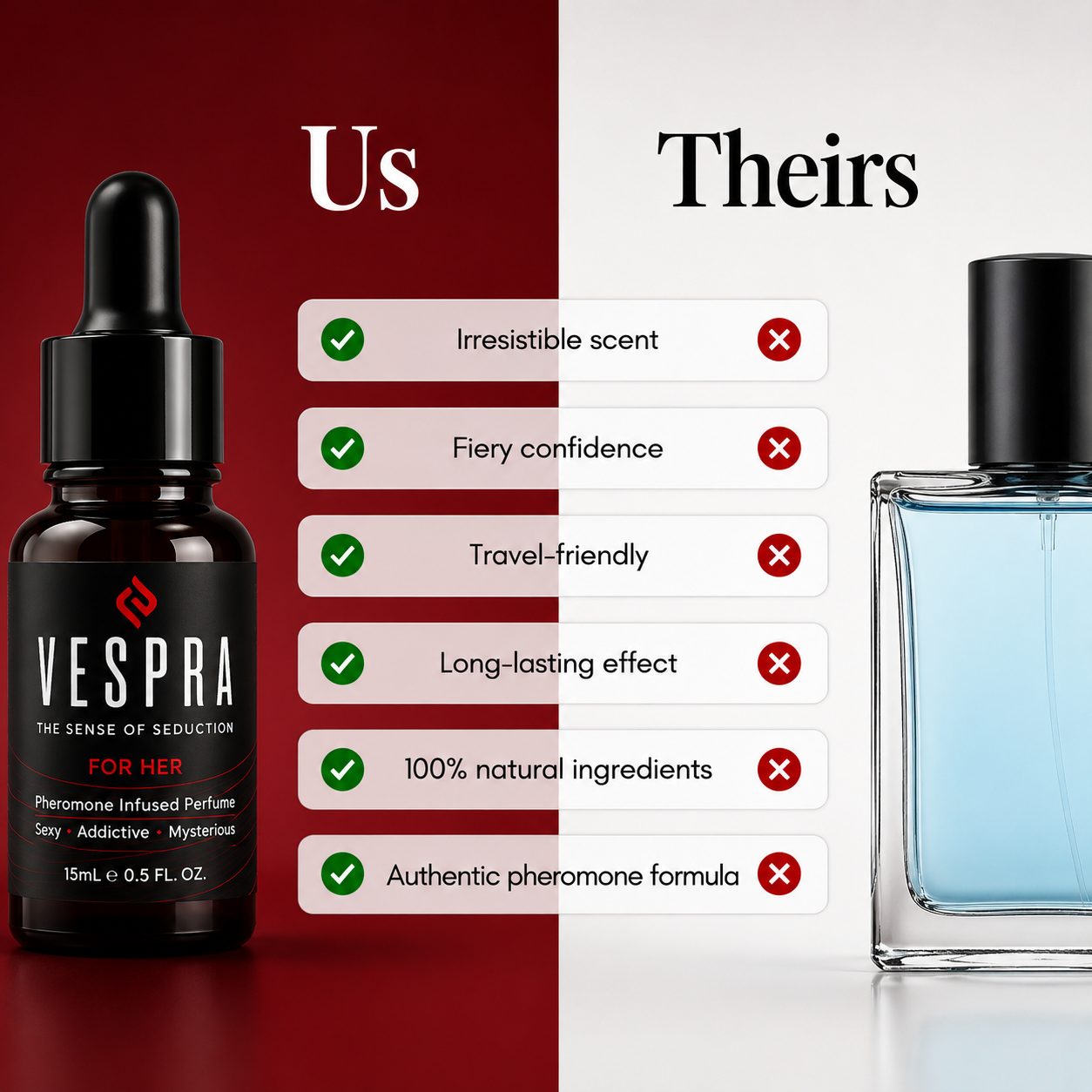 Vespra Women Pheromones Perfume for Women